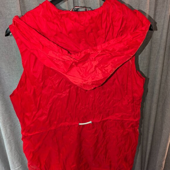 Tommy Hilfiger Sport - Women's Red Hooded Vest - Sz XL - Picture 2 of 3